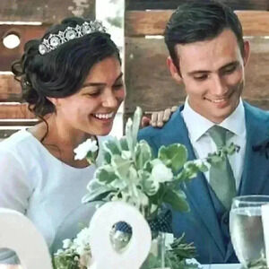 New Bridal Rhinestone Tiara Crown Wedding Silver